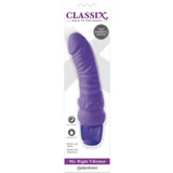 Classix Mr. Right - silikonski vibrator za penis za začetnike (vijolična)