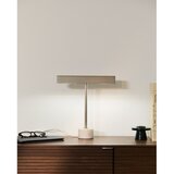 Kave Home Kovinska namizna svetilka v srebrni barvi (višina 32,5 cm) Lynor – | Shoptok.si