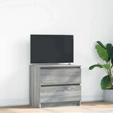 vidaXL TV omarica siva sonoma 60x35x54 cm inženirski les | Shoptok.si