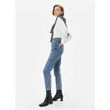 Koton Normal Waist Pile Leg Skinny Dark Indigo Women's Denim Pants 4WAL40004MD. | Shoptok.si