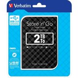 Verbatim Externi hard disk #53195 Store'n'Go 2.5" 2TB USB 3.0 Gen2, crni Cijene