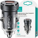 Usams POLNILEC C35 CAR USB USB-C 45W HITRO POLNJENJE ZA AVTO TELEFONE, (5000337837) Cene