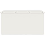  Zunanja shranjevalna škatla Bela 100 x 50,5 x 50 cm Jeklo, (5000272986) | Shoptok.si