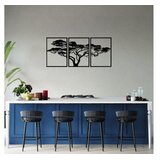 Wallity Set zidnih ukrasa Akacija, 50x70 cm, 1,5 mm, 3 komada, Crna cijene