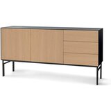Hammel crna komoda s vratima u hrastovom dekoru Edge by Cijene