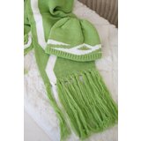Kesi Women's set with scarf Jagna K356 pistachio | Shoptok.si