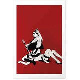  Plakat - Banksy: Queen Victoria 21x30 Bez okvira s margom | shoptok.hr