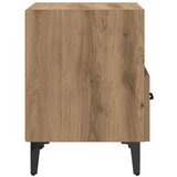 vidaXL Nočna omarica s predalom 2 pcs artisan hrast 40 x 35 x 47.5 cm | Shoptok.si