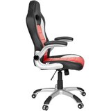 MID.YOU Gaming Stol Game Sport, Črna, Rdeča, Bela | Shoptok.si