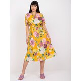 LAKERTA Dress-LK-SK-507564.36P-dark yellow | shoptok.hr