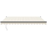 Automatska tenda na uvlačenje krem 4,5 x 3 m | shoptok.hr