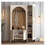 Hanah home višenamenski ormar palermo km cream hrast | Eponuda.com