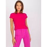 BASIC Feel Good T-shirt-RV-TS-4623.71-fuchsia | Shoptok.si