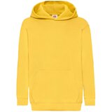 Fruit Of The Loom Yellow children&#039;s sweatshirt Classic kangaroo cijene