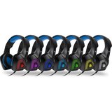 Connect IT CHP-5500-BL - LED gejmerske žičane slušalice sa mikrofonom crno/plave | Eponuda.com