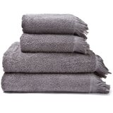 Bonami Selection Set od 2 siva manja i 2 veća ručnika od 100% pamuka 50 x 90 + 70 x 140 cm | shoptok.hr
