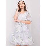 LAKERTA Dress-LK-SK-508129.06X-light gray Cijene