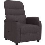  Naslanjač temno rjavo blago, (21002213) | Shoptok.si
