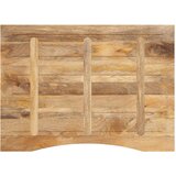 vidaXL Ploča za radni stol zaobljena 110x80x2,5 cm od drva manga | shoptok.hr