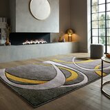 Flair Rugs Oker rumena/siva preproga 160x230 cm Elude Orb – | Shoptok.si