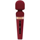 Viotec Titan Wand Vibrator Gold & Wine Red Cene
