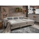 P & B KOTNA SEDEŽNA GARNITURA, rebrasti žamet bež | Shoptok.si