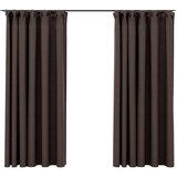 Furnova Zatemnitvene zavese z obešali 2 kosa taupe 140x175 cm, (21917697) | Shoptok.si