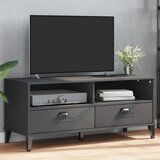  The Living Store TV omarica VIKEN antracitno siva inženirski les - TV Omarica, (21555503) Cene
