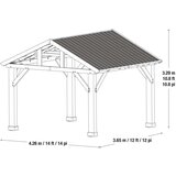 WESTMANN - Drveni paviljon - Gazebo - Yukon 427x365x330 cm - BRANDED IN GERMANY | shoptok.hr