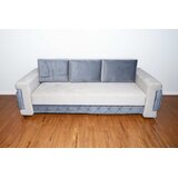 EuroAF Trosed Grof Barija Kocka, 195x150 cm, Belo-plava Cene