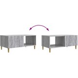  Kava Stol Siva Sonoma 90 x 50 x 40 cm Konstruirano drvo | shoptok.hr