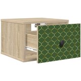  Wall-mounted noćni ormarić GELEEN Hrast sonoma 36 x 33 x 25 cm | shoptok.hr