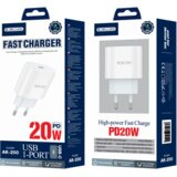 Jellico AK200 PD 20W STENSKI POLNILEC ZA IPHONE IN ANDROID TELEFONE Z USB-C, (5000337766) Cene
