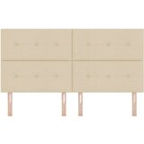  Naslon za glavu s dugmadi Krem 180 cm Tkanina | shoptok.hr