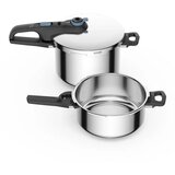 Tefal Set loncev na pritisk 6+4 Secure P2584301, (20740619) Cene