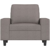  Fotelja smeđesiva 60 cm od tkanine | shoptok.hr