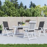  Jastuci za vrtne stolice 4 kom antracit 120x50x3 cm od tkanine | shoptok.hr