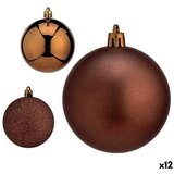  Set božićnih kuglica Smeđa Plastika 7 x 8 x 7 cm (12 kom.) | shoptok.hr