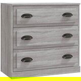 Maison Chic Komoda - Predalnik siva sonoma 70x35,5x67,5 cm inženirski les, (21717596) Cene