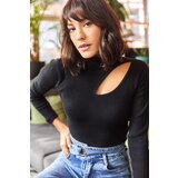 Olalook Blouse - Black - Slim fit | shoptok.hr