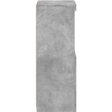 vidaXL Komoda s LED svjetlima siva boja betona 41x37x100 cm | shoptok.hr