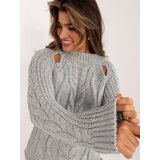 BADU Sweater-BA-SW-1560.19-grey Cene