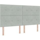 Box spring krevet Svijetlo siva 180 x 200 cm Baršun | shoptok.hr