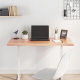 Stolna ploča svjetlosmeđa 100x60x2 cm od obrađene hrastovine | shoptok.hr