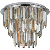 XXXL Searchlight 1225-5CC - Plafonska svetiljka CLARISSA 5xE14/40W/230V Cene