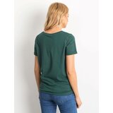 BASIC Feel Good T-shirt-RV-TS-4838.17P-dark green | Shoptok.si