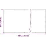  Balcony ekran Tamno crvena 120 x 400 cm | Eponuda.ba