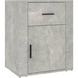 Maison Chic Nočna omarica - Nočna miza betonsko siva 50x36x60 cm inženirski les, (21688199) Cene