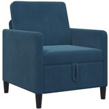  Set sofe s pohranom 2 kom. Plava Poliester | shoptok.hr