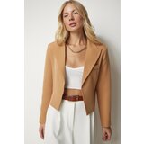  Women's Biscuit Double Breasted Collar Blazer Jacket | shoptok.hr